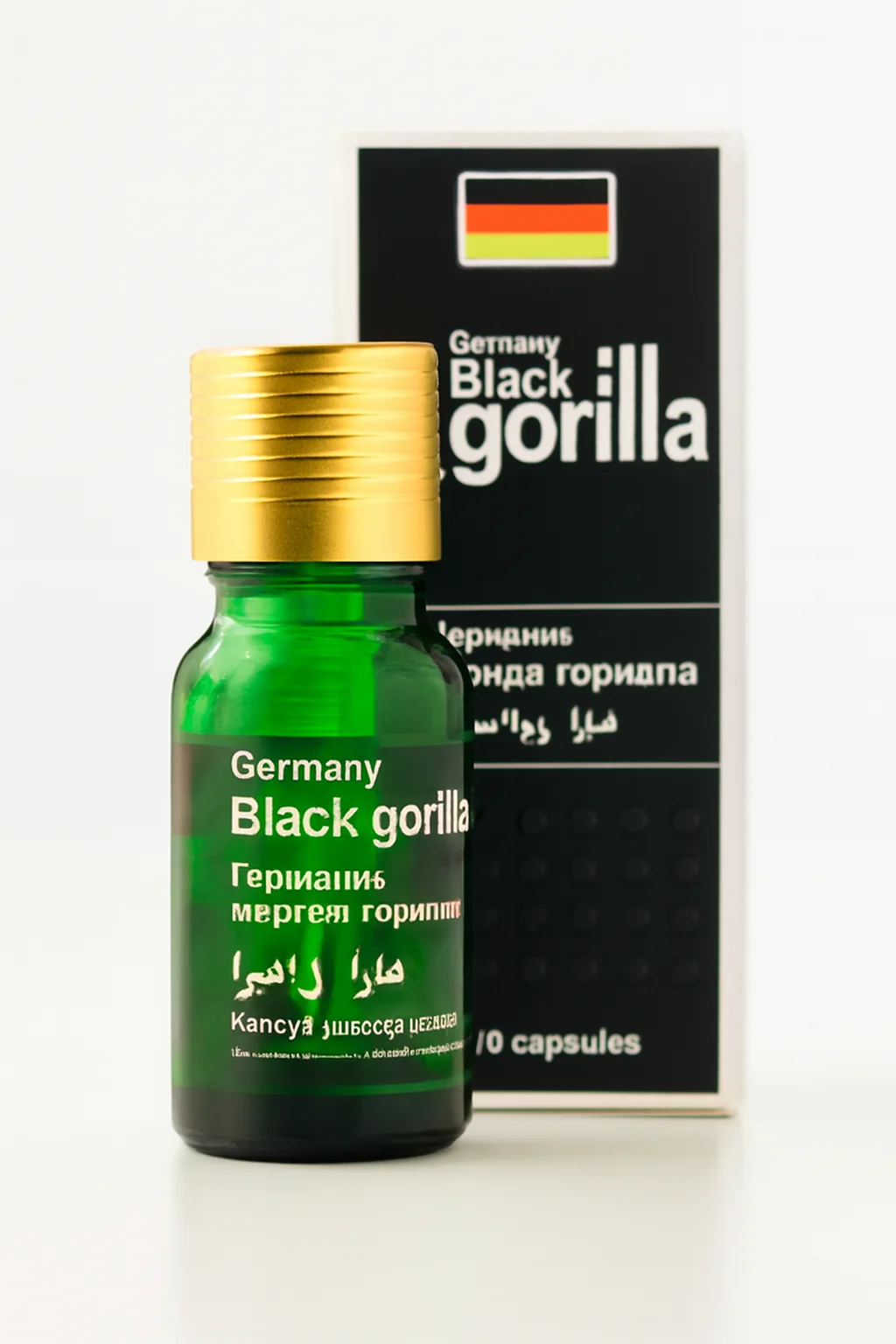 Black Gorilla — зелёный флакон, упаковка 10 шт.