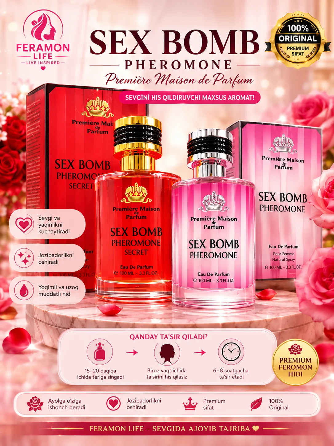 Sex Bomb Pheromone Parfyum