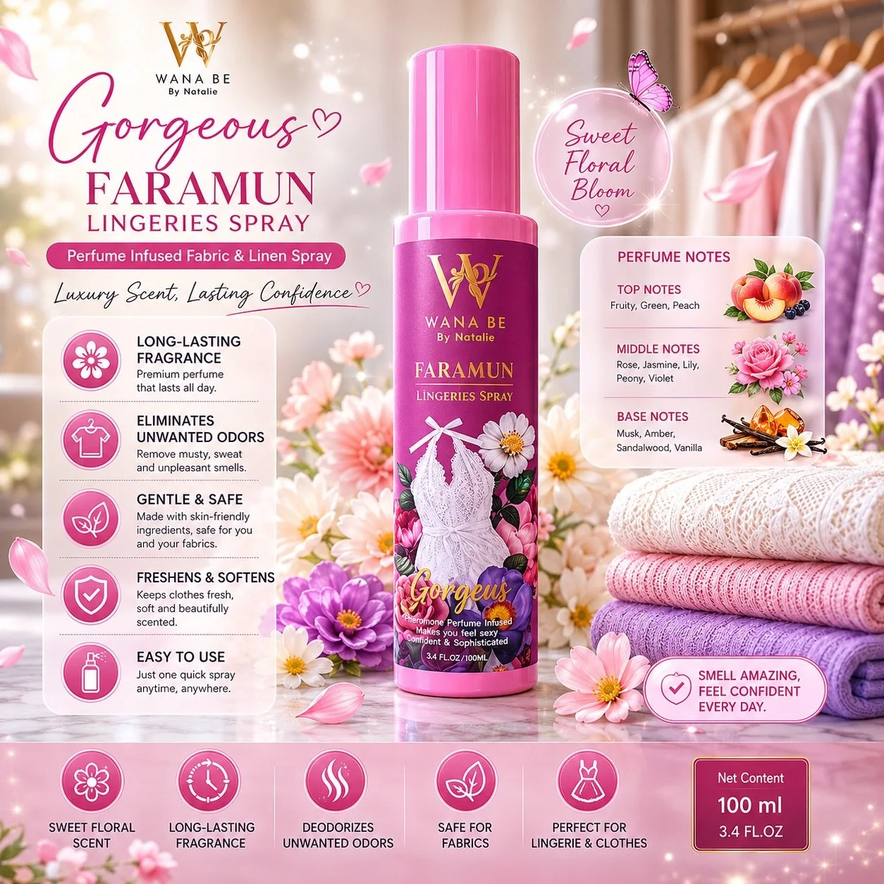 Faramun Lingeries Spray - feramon